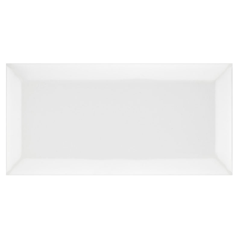 Metro Fliese Paris 7,5 x 15 cm Weiß
