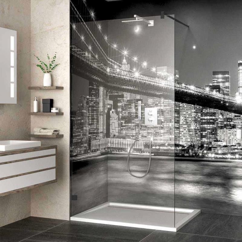 HSK Walk In edition p Duschwand