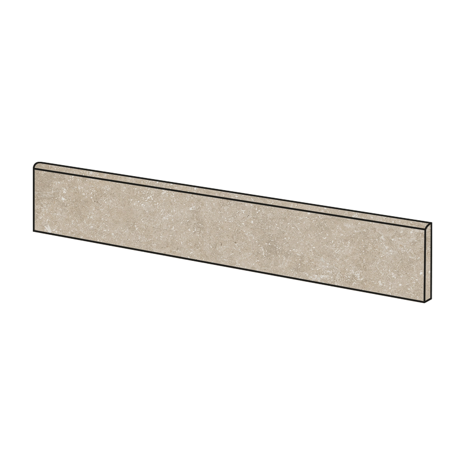 Rustikale Steinoptik Sockel Stone Pit Sunrise 7,5 x 80 cm