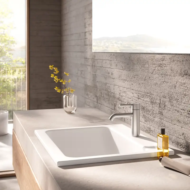 Herzbach Deep iX Waschtisch-Einlochbatterie M-Size