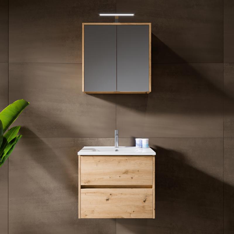 Riho Porto Slim Badmöbelset mit Spiegelschrank