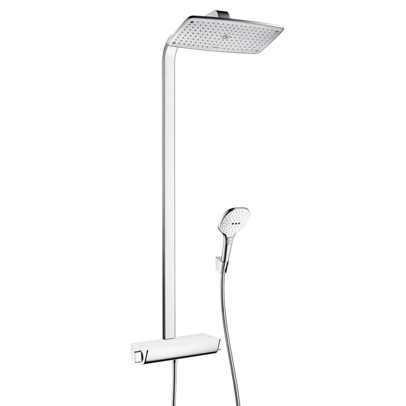 Hansgrohe Raindance E Showerpipe 360, DN 15 weiß chrom