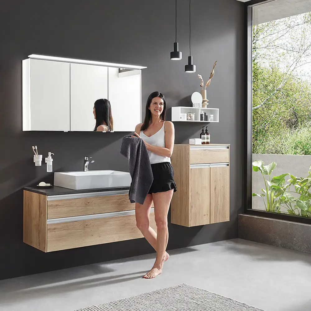 Laguna Highline 200 Waschtischunterschrank symmetrisch