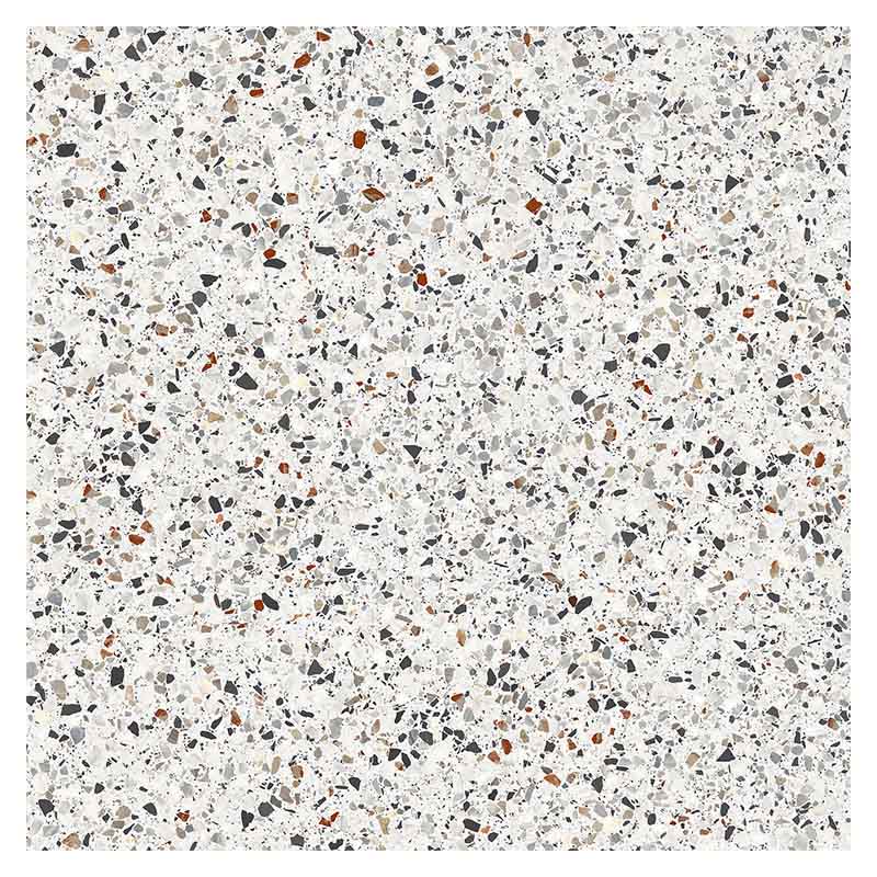 Terrazzo Beton Terrassenplatte Kado Ice Flakes 90 x 90 cm