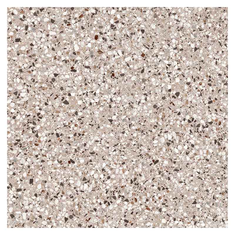 Terrazzo Beton Fliese Kado Clay Flakes 90 x 90 cm