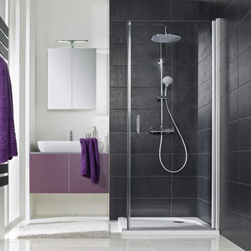 HSK Favorit Nova Drehtür für Seitenwand 75 x 195 cm