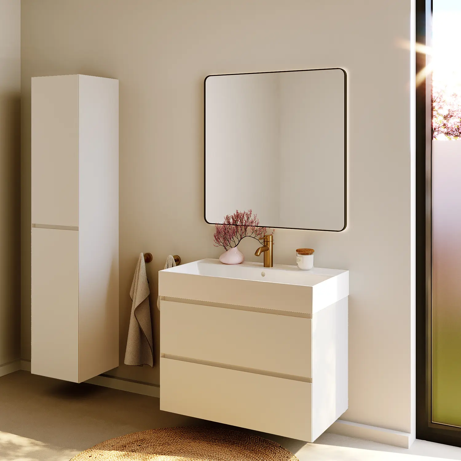 Riho Spring-Up Rise Waschtisch mit Unterschrank