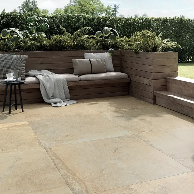 Stein Optik Terrassenplatte Bavaria 100 x 100 cm