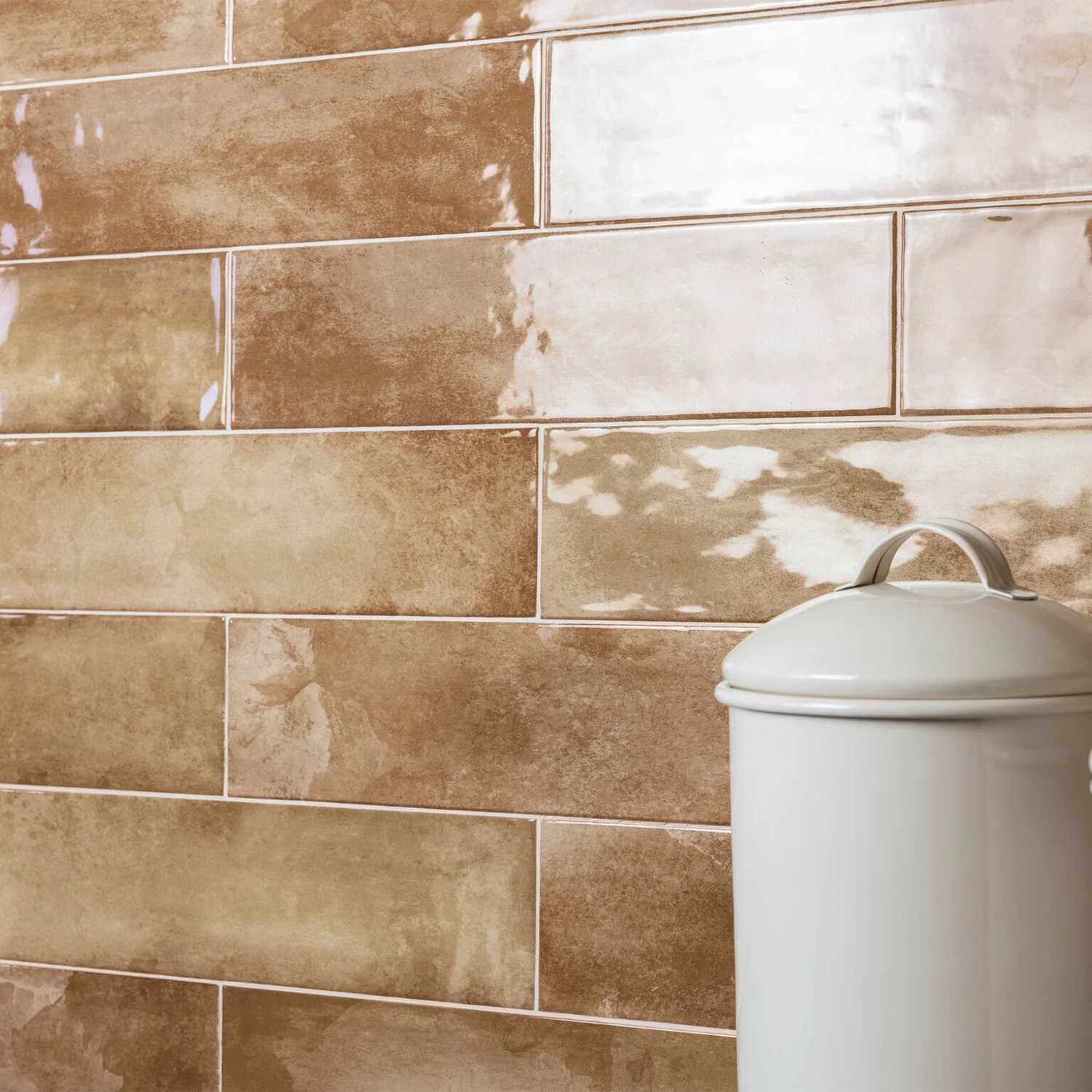 Wandfliese Brick Cambre Ochre 7,5 x 30 cm