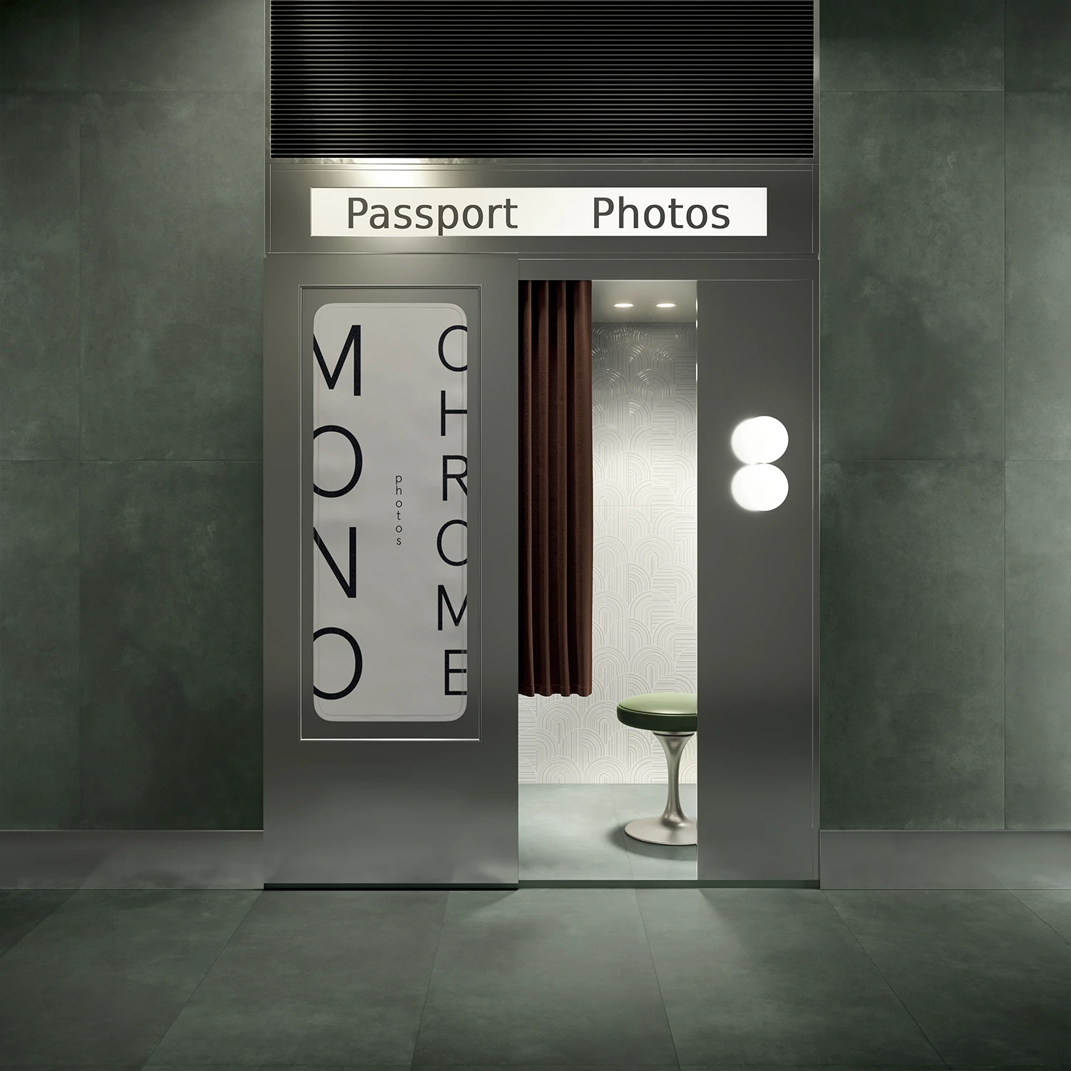 Zementoptik Fliese Infinita Oliva 60 x 120 cm