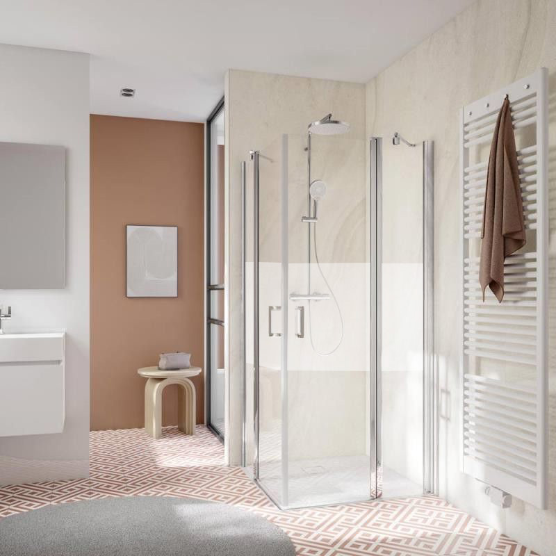 HSK Favorit Nova Eckeinstieg 4 teilig 90 x 80 cm