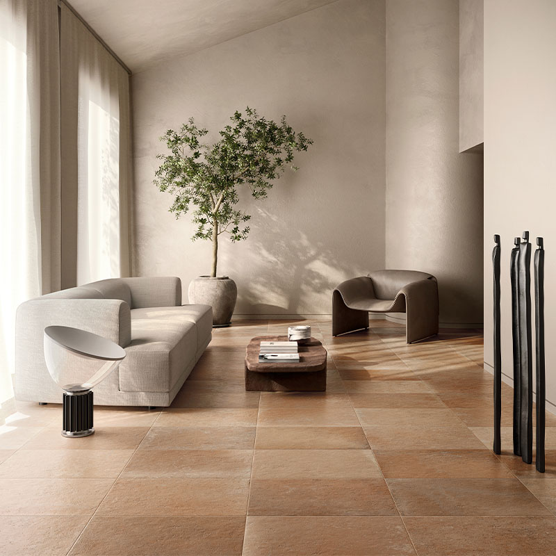 Cotto-Optik Fliese CIR Italica Terra Dolce 40 x 40 cm