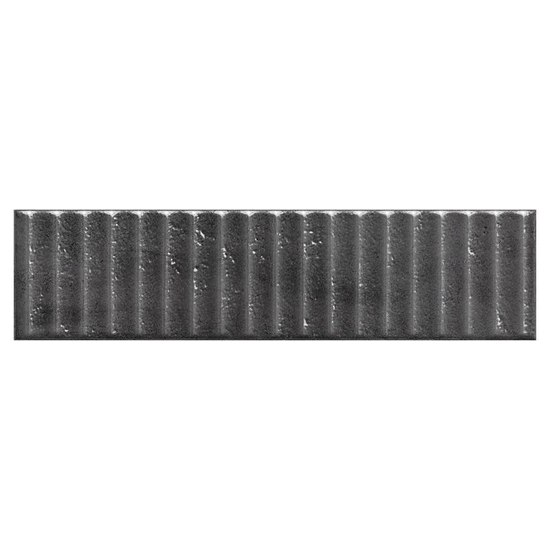 Wandfliese Vintage Brick Mussa Way Anthracite 7,5 x 30 cm