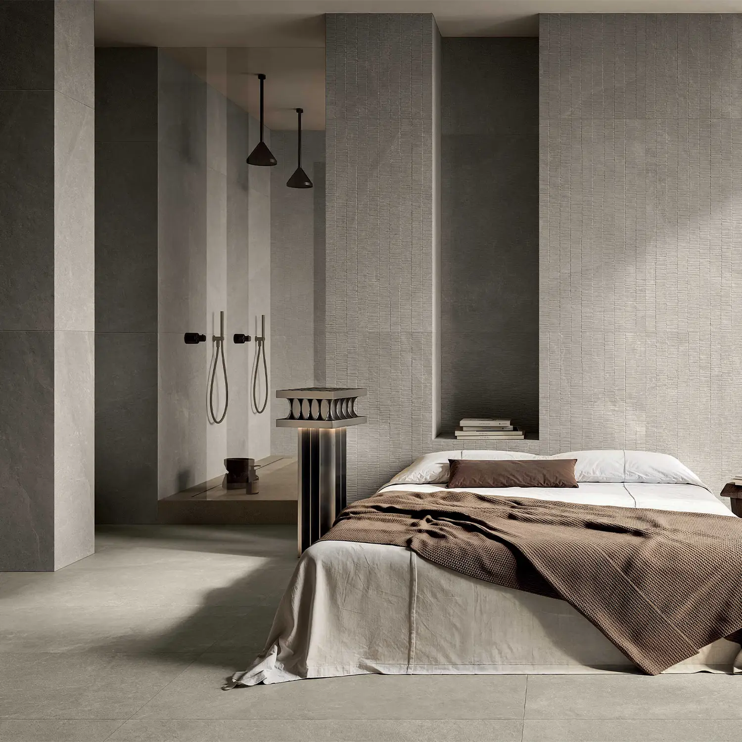 Steinoptik Fliese Petra Beige 60 x 120 cm
