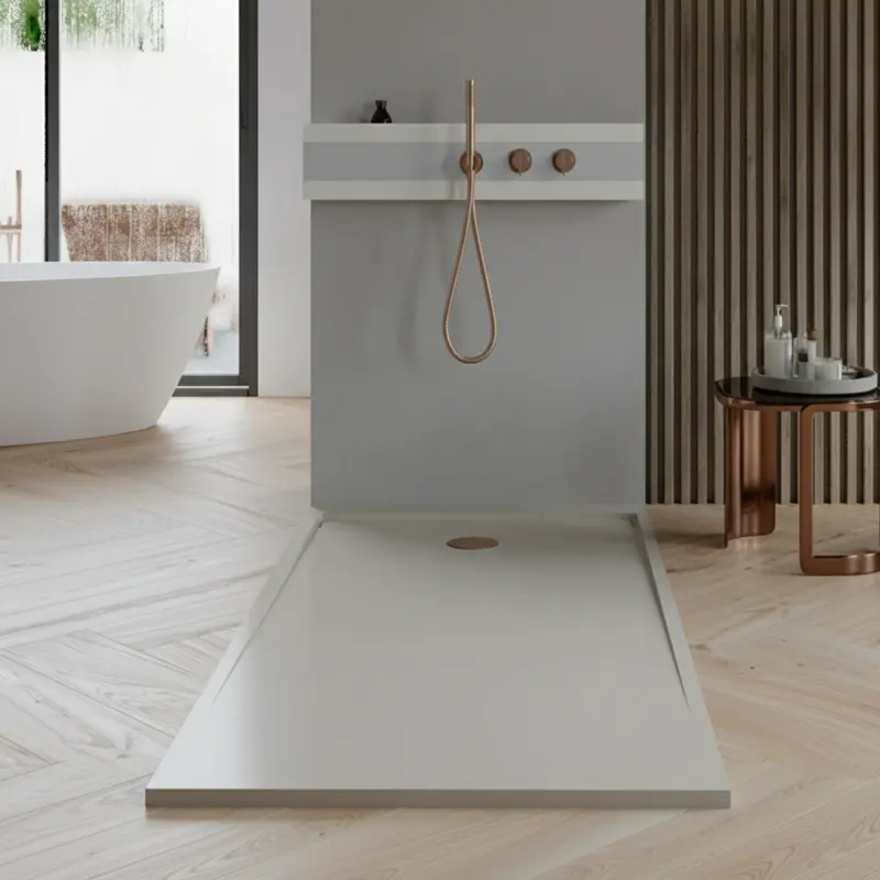 Hidrobox Line X Duschfläche 100 cm x 170 cm Pietra