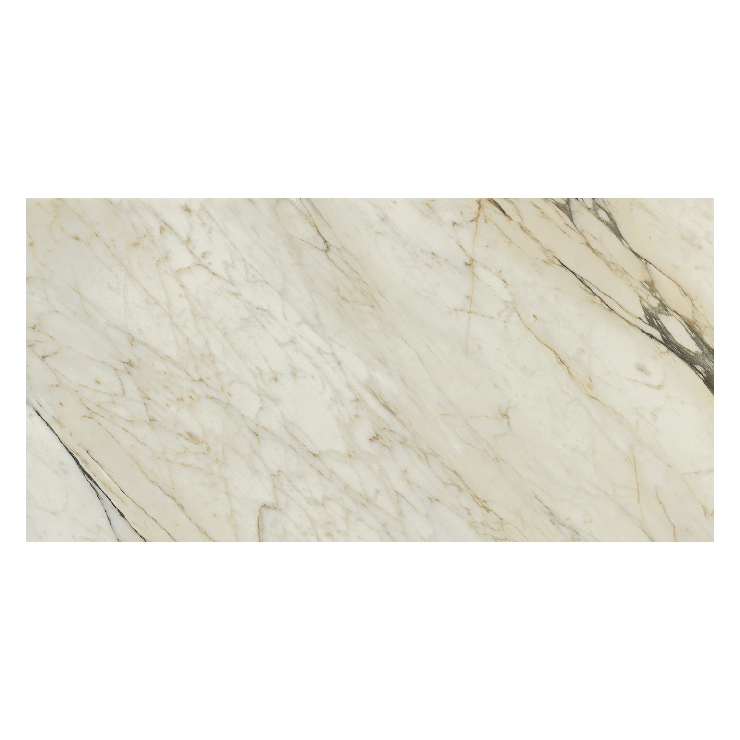 Marmoroptik Fliese Calacatta Dorato Silk 30 x 60 cm