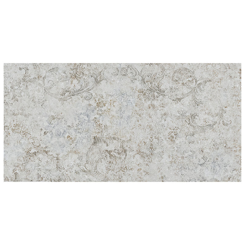 Steinoptik Fliese Cronos Pearl Vintage Ornament 60 x 120 cm