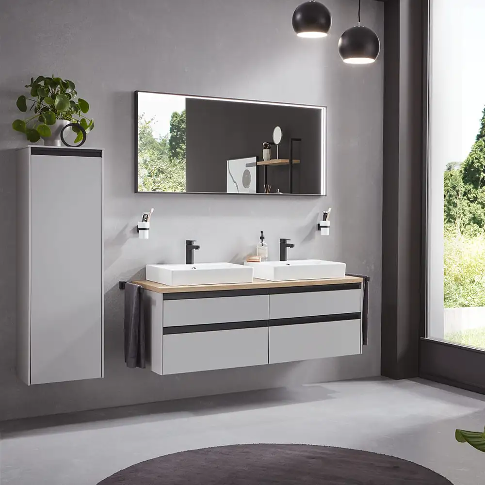 Laguna Highline 200 Waschtischunterschrank Doppelwaschtisch