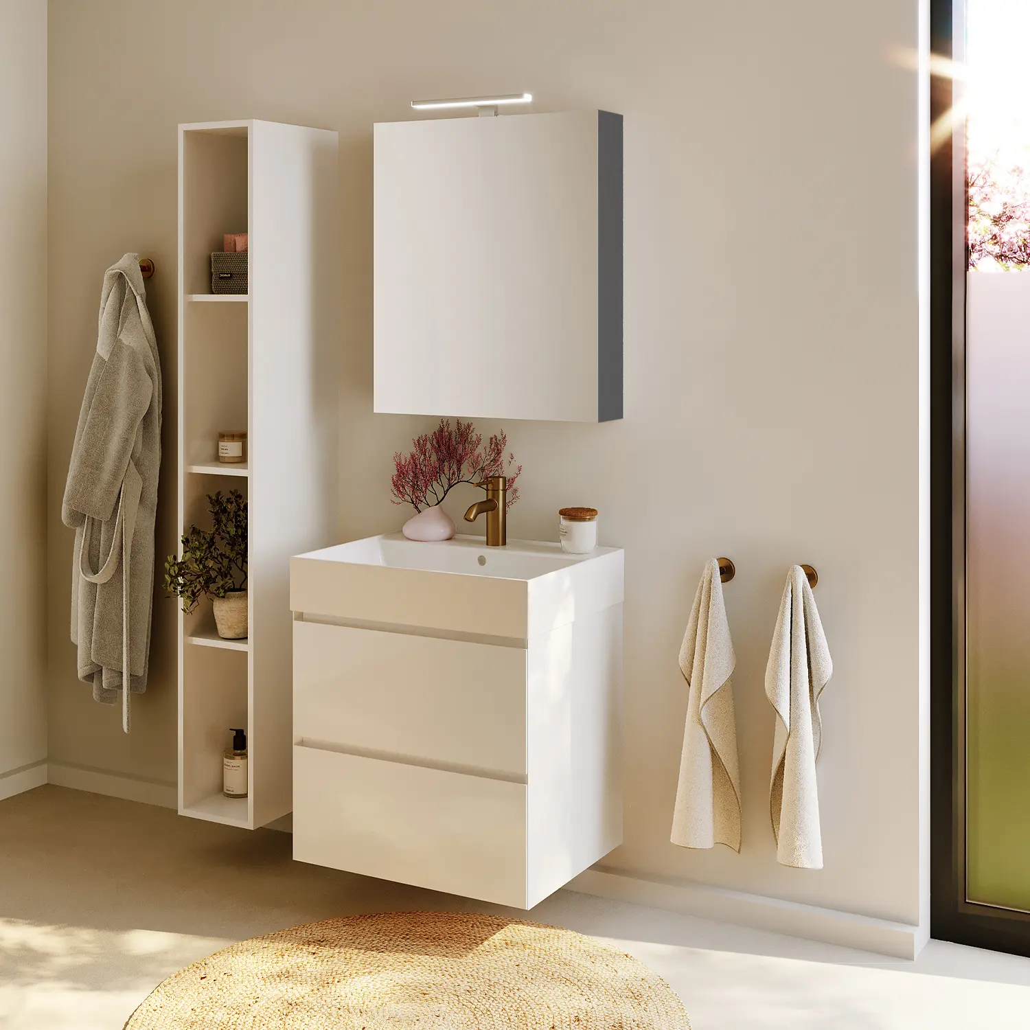 Riho Spring-Up Rise Waschtisch mit Unterschrank