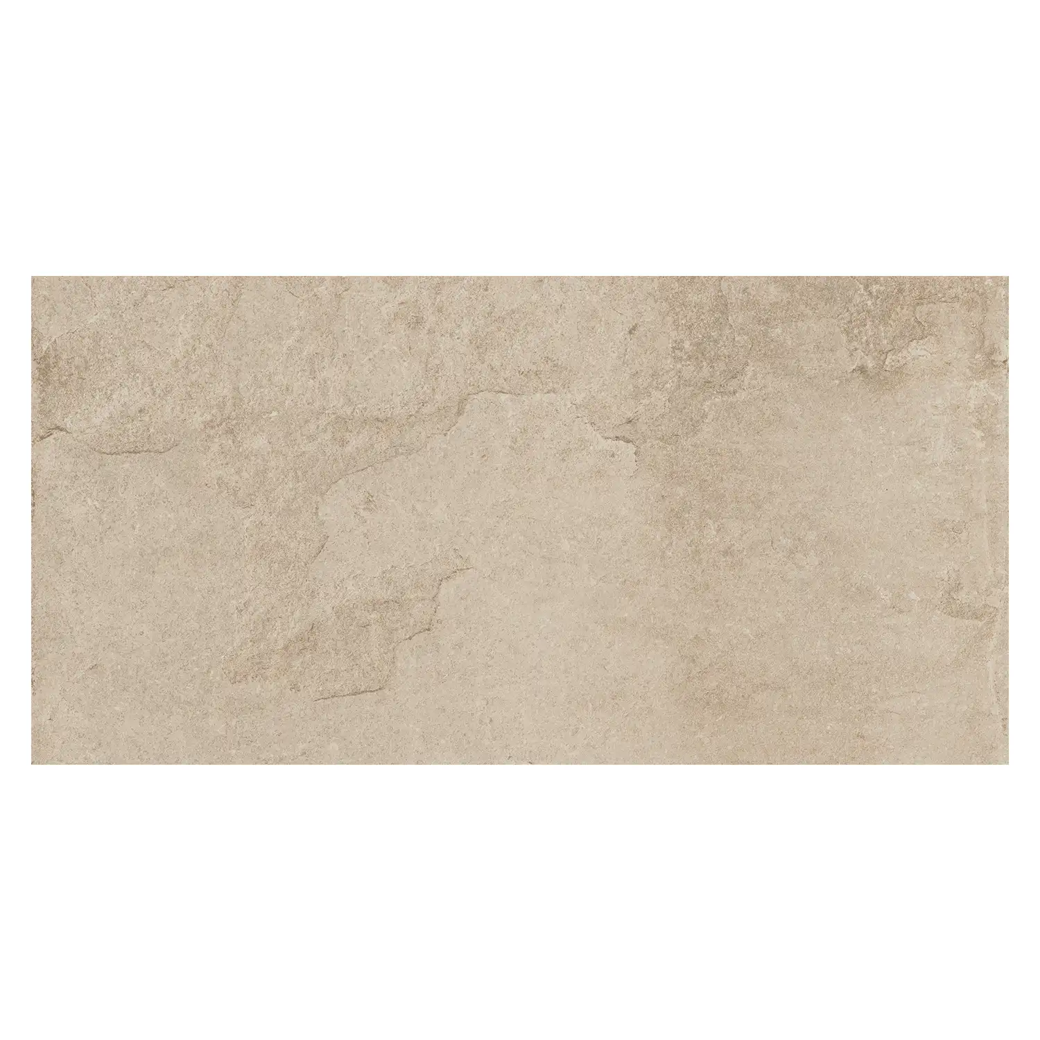 Rustikale Steinoptik Bodenfliese i-stone Cream R11 40 x 80cm