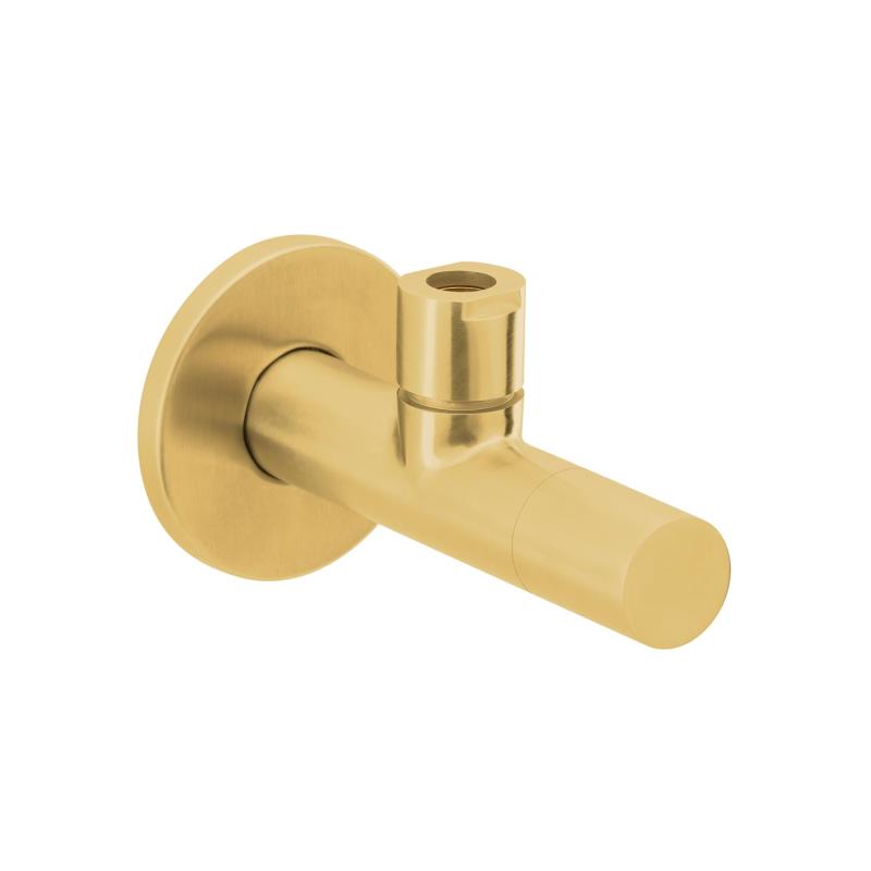 Herzbach Design iX PVD Brass Steel Eckventil 1/2"
