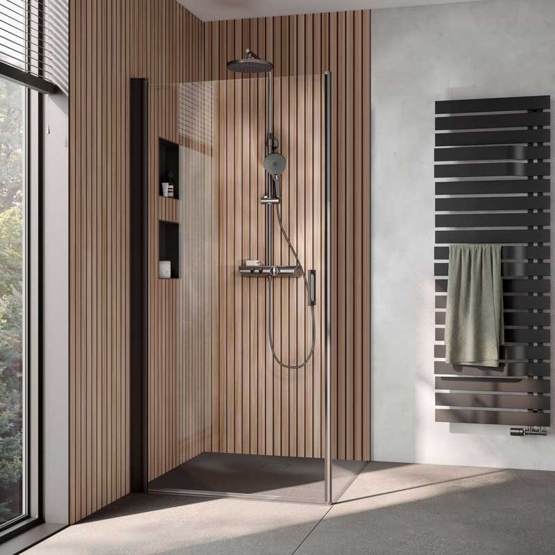 HSK Exklusiv 2.0 Drehtür für Seitenwand 80 cm