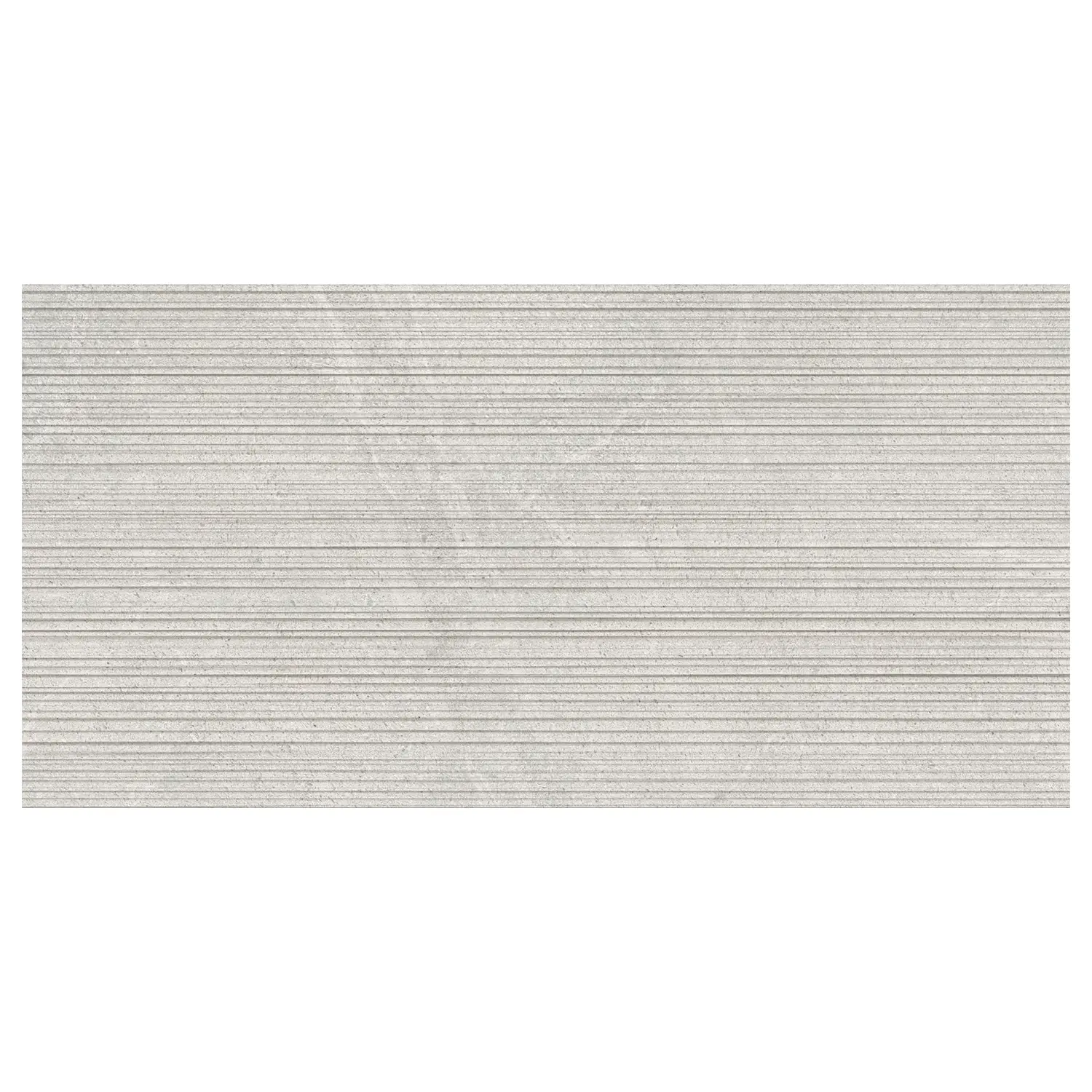 Steinoptik Dekor Natural White Stripe 60 x 120 cm