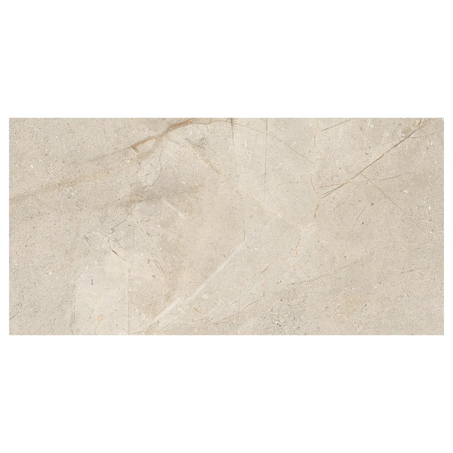 Steinoptik Terrassenplatte Crust Beige 60 x 120 cm