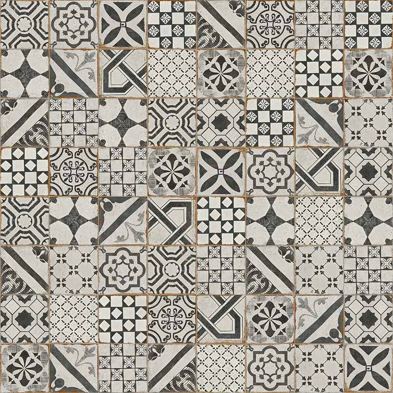 CIR Cotto del Campiano Decoro Mix 20 x 20 cm Dekor