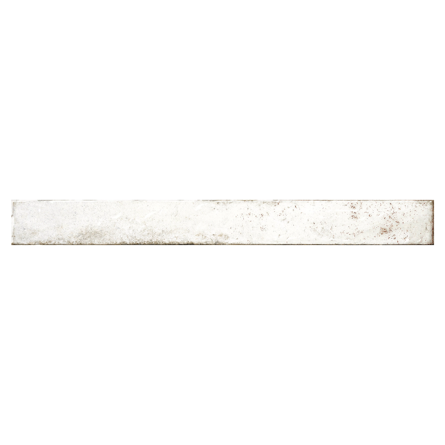 Wandfliese Brick Genesi White 4,8 x 45 cm Muster