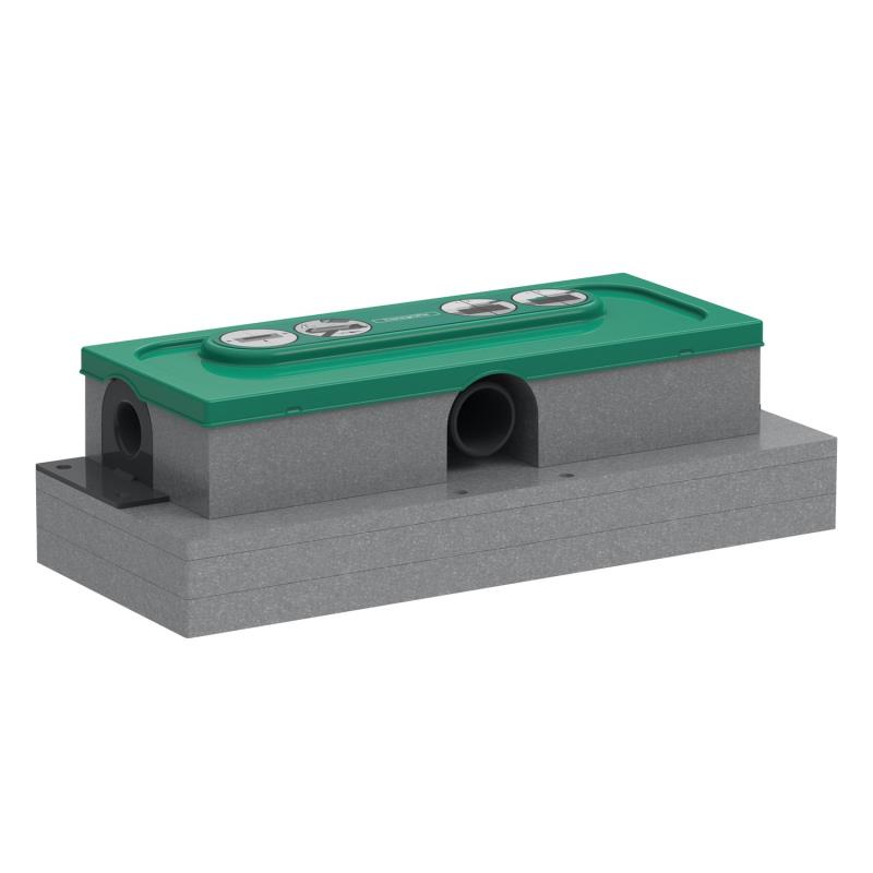 Hansgrohe RainDrain uBox universal Grundkörper Duschrinne