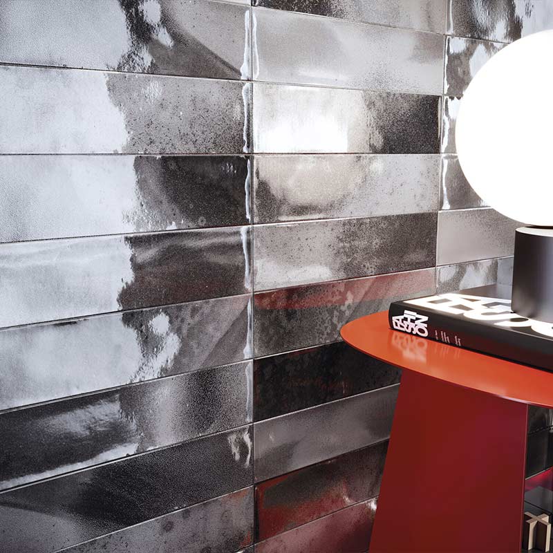 Casa Collection Polaris Black 7,5 x 30 cm Wandfliese