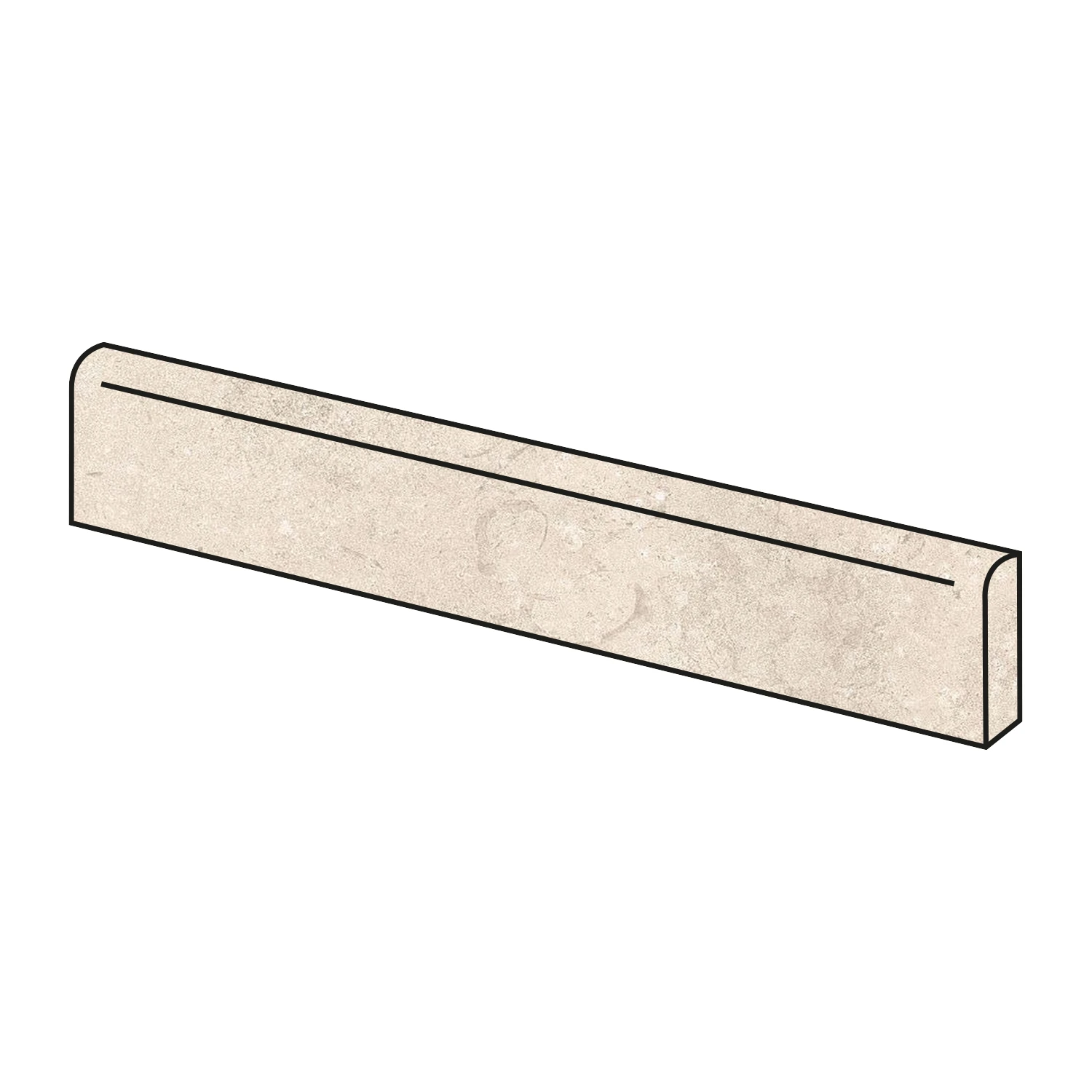 Steinoptik Sockel Portland Rock Ivory 7,5 x 60 cm