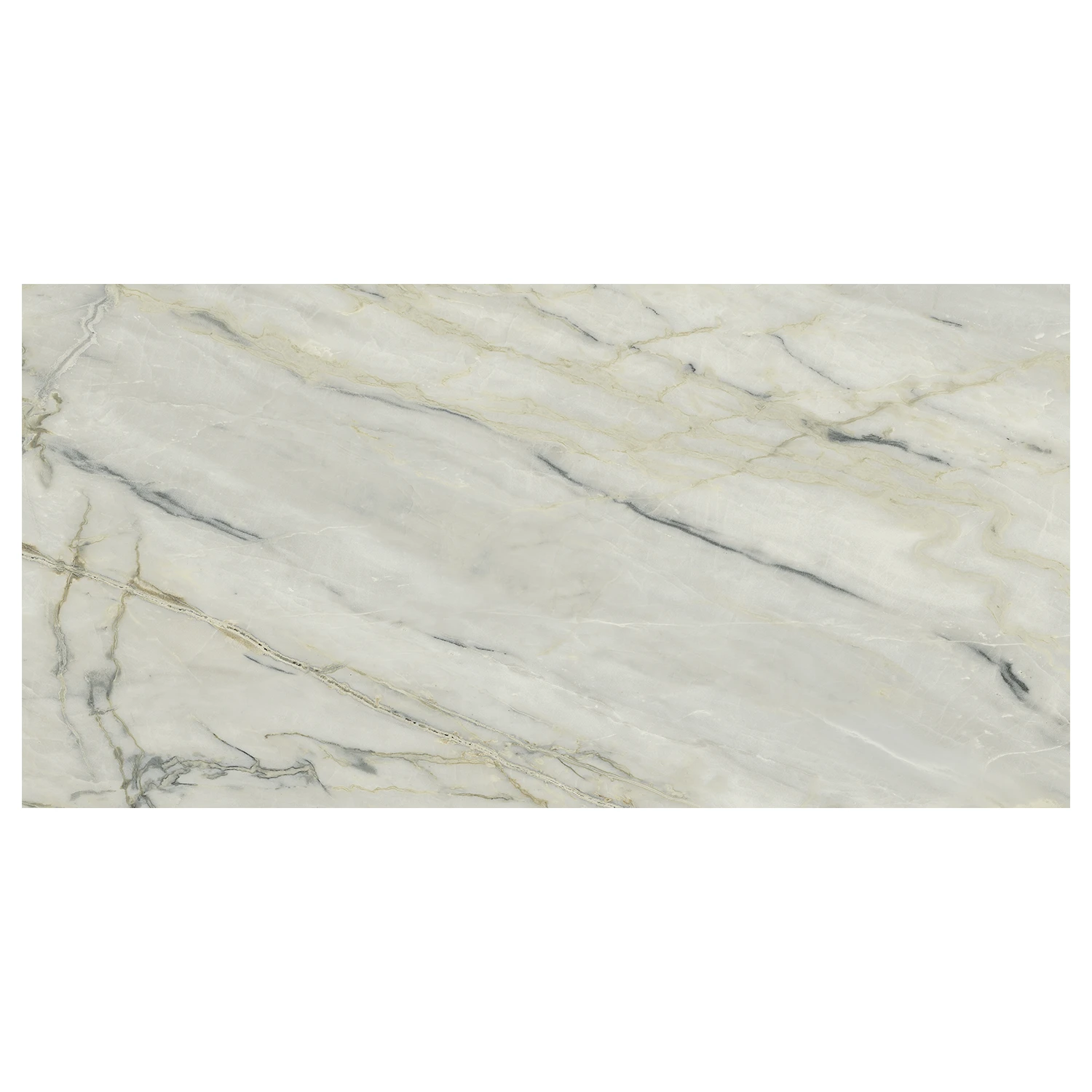 Marmoroptik Fliese Verde Orientale Silk 60 x 120 cm