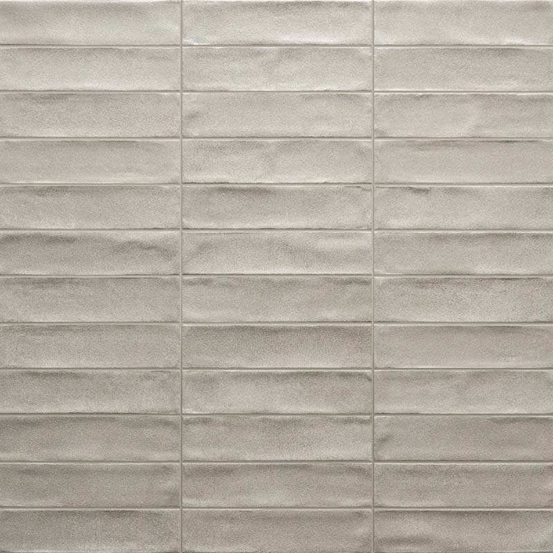 Fliese Cruda Brick Bianco 4,8 x 20 cm