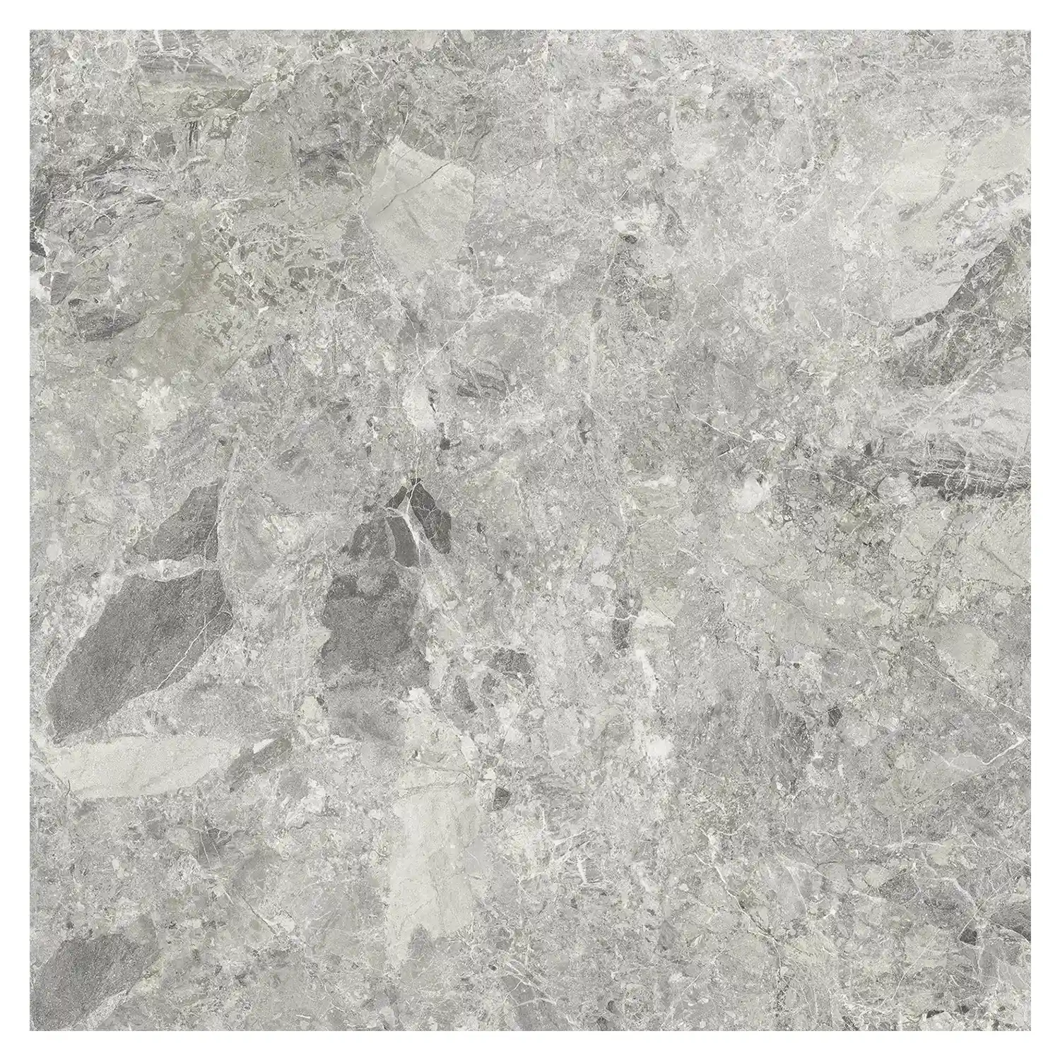 Steinoptik Terrassenplatte Mun Grey 90 x 90 cm