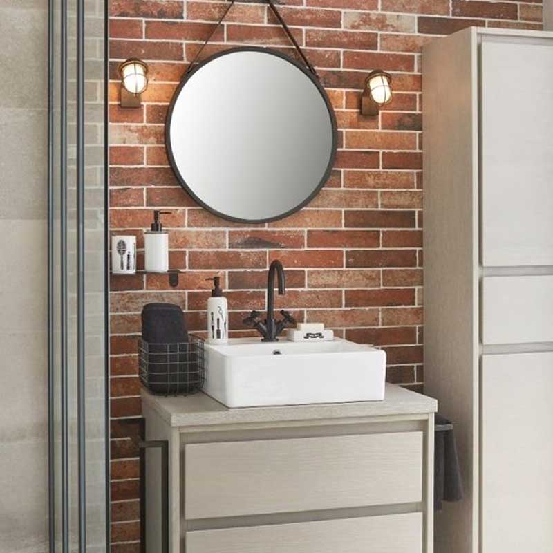 5,8 qm Restposten Brick Fischgraet Indus Rouge 6 x 25 cm