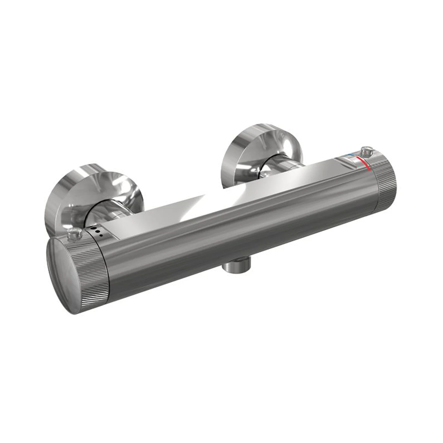 HSK AquaXpro Aufputz-Sicherheits-Duschthermostat Rund