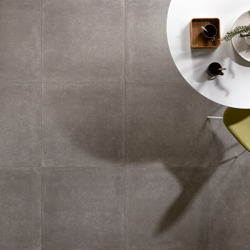 Betonoptik Bodenfliese Terracruda Limo 80 x 80 cm