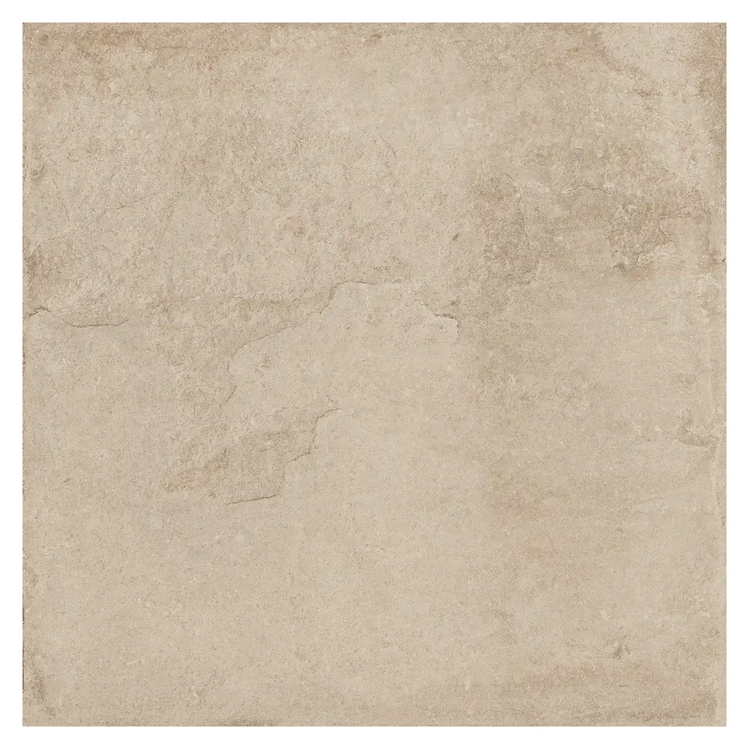 Rustikale Steinoptik Bodenfliese i-stone Cream 80 x 80 cm